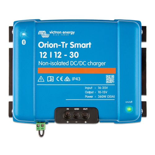 Victron ORI121236140 Energy Orion-TR Smart 11304 30A (360W) Non-Isolated DC-DC Charger or Power Supply