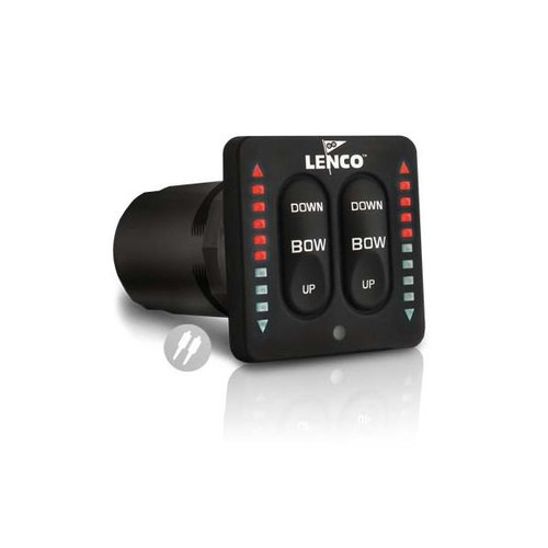 Lenco LED Integrated Trim Tab Switch Kit (Dual)