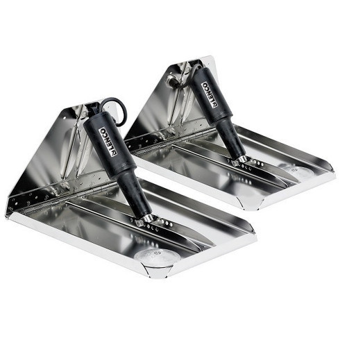 Lenco Heavy Duty Performance 16" x 12" Electric Trim Tab Kit