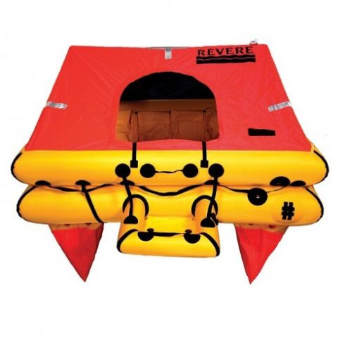 Offshore Elite - 6 Person Life Raft - Container (Optional Cradle)