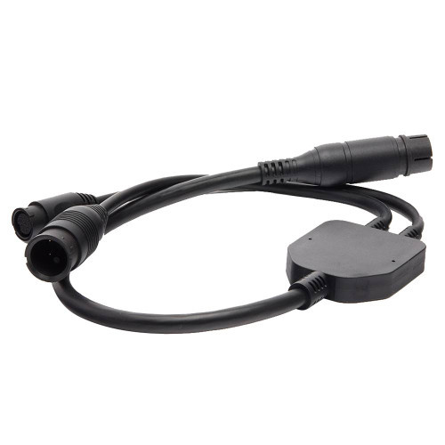 Raymarine A80494 Adapter Cable - 25-Pin to 9-Pin 8-Pin - Y-Cable to DownVision CP370 Transducer to Axiom RV