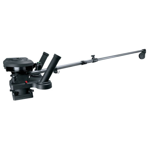 Scotty 1116 1116 Propack 60" Telescoping Electric Downrigger w/ Dual Rod Holders and Swivel Base