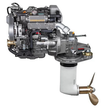 Yanmar 3JH5E 39HP Marine Inboard Engine