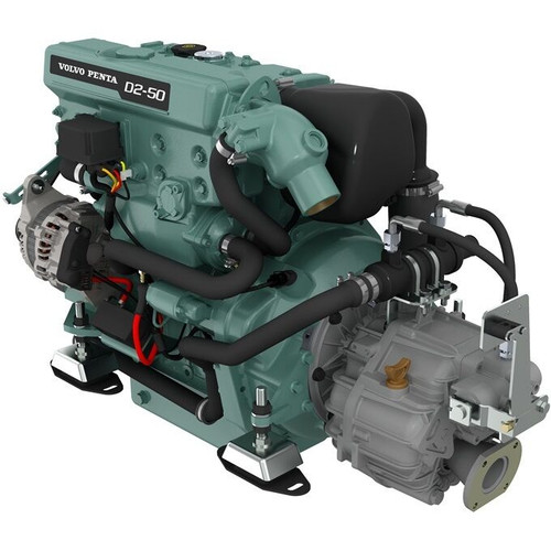 Volvo Penta D2-50 MS25L Marine Diesel Engine 50hp