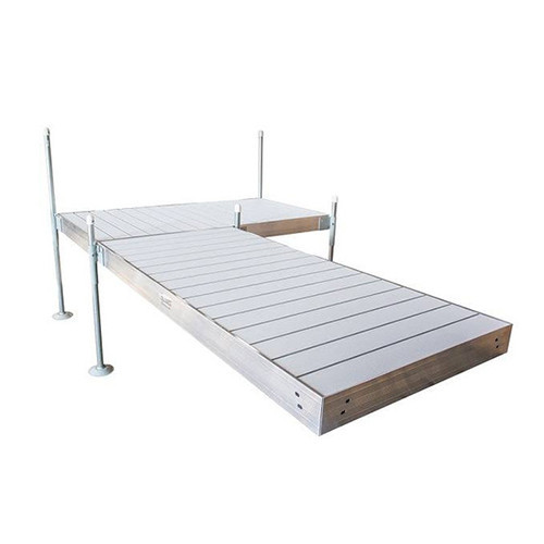 Tommy Docks L-Shaped Dock w/Aluminum Decking