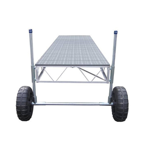 Patriot Docks Straight Roll-In Dock With Poly Decking
