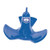 Greenfield Coated River Anchor - Blue