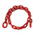 Greenfield PVC Coated Anchor Chain - Red