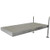 Tommy Docks Straight Dock w/Grey Composite Decking