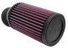 K&N Filter Universal Rubber Filter 2 7/16 inch 20 Degree Flange 3 3/4 inch OD 6 inch Height