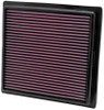 K&N 11 Jeep Grand Cherokee / 11 Dodge Durango Replacement Panel Air Filter