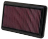 K&N Replacement Air Filter 10.188in O/S Length x 6.375in O/S Width x 1.063in H for 12 Honda Civic Si