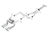Borla 06-11 Chevrolet Corvette ZR1/Z06 6.2/7.0L 8cyl ATAK SS Catback Exhaust