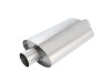 Borla XR-1 Racing Sportsman 2 1/2 inch Outlet / 2 1/2 inch Inlet 12in Case Oval Muffler
