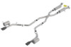 Borla 18-20 Dodge Durango SRT 6.2L V8 2.75in S-Type SS Catback Exhaust w/ BLK Chrome Tips