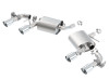 Borla 2016 Chevy Camaro V6 AT/MT S-Type Rear Section Exhaust w/ Dual Mode Valves