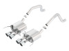 Borla 15 Chevy Corvette C7 ZO6 6.2L w/o AFM NPP ATAK Quad RD RL IC Tips Center Rear Exit Exh