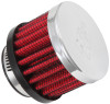 K&N 1in Flange ID x 2in OD x 1.5 inch H Rubber Base Crankcase Vent Filter