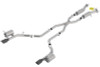 Borla 18-20 Dodge Durango SRT 6.2L V8 2.75in ATAK SS Catback Exhaust w/ BLK Chrome Tips