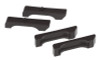 Prothane 68-87 GM Small Block Radiator Insolators - Black