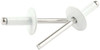 Allstar 18158 Lg Hd Rivet White Alum 250pk