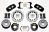 Wilwood AERO4 Rear P-Brake Kit 14.00in Drilled Chevy C-10 2.42 Offset 5-lug