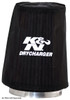 K&N Drycharger Air Filter Wrap Black 5.375in Diameter / 6.5in Height