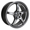 Enkei VR5 15x6.5 38mm Offset 5x114.3 Bolt Pattern 72.6 Bore Dia Hyper Black Wheel