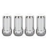 McGard SplineDrive Lug Nut (Cone Seat) M14X1.5 / 1.935in. Length (4-Pack) - Chrome (Req. Tool)