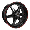 Race Star 93 Truck Star 15x10.00 6x5.50bc 6.62bs Direct Drill Dark Star Wheel