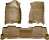 Husky Liners 07-13 GM Escalade/Suburban/Yukon WeatherBeater Tan Front & 2nd Seat Floor Liners