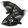 Spyder Nissan 350Z 06-08 Projector Headlights Xenon/HID Model- DRL Smke PRO-YD-N350Z06-HID-DRL-SM