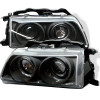 Spyder Honda Civic 88-89/CRX 88-89 Projector Headlights LED Halo Blk PRO-YD-HC88-HL-BK
