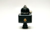 Fuelab 575 High Pressure Adjustable Mini FPR Blocking 25-65 PSI (1) -6AN In (2) -6AN Out - Black