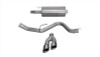 Corsa 2015 Ford F-150 5.0L V8 (Super Crew Cab) Polished Sport Single Side Dual 4in Tips CB Exhaust