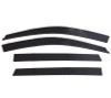 AVS 10-17 Chevy Equinox Ventvisor Low Profile Deflectors 4pc - Smoke w/Chrome Trim