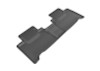 3D MAXpider 2015-2020 Lexus NX/NX Hybrid Kagu 2nd Row Floormats - Black