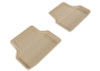3D MAXpider 2004-2010 BMW 5 Series E60 Kagu 2nd Row Floormats - Tan