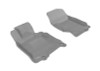3D MAXpider 2007-2015 Infiniti Q40/Q60/G35/37 Kagu 1st Row Floormat - Gray
