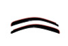 AVS 84-90 Ford Bronco Ii (w/o Vent Windows) Ventvisor In-Channel Window Deflectors 2pc - Smoke
