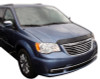 AVS 11-16 Chrysler Town & Country High Profile Bugflector II Hood Shield - Smoke