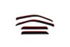 AVS 07-13 Toyota Yaris Sedan Only Ventvisor In-Channel Front & Rear Window Deflectors 4pc - Smoke