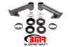 BMR 15-17 S550 Mustang Cradle Bushing Lockout Kit - Black Hammertone