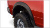 Bushwacker 10-18 Dodge Ram 2500 Fleetside Extend-A-Fender Style Flares 2pc - Black