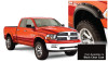Bushwacker 16-18 Dodge Ram 1500 Fleetside Pocket Style Flares 4pc 67.4/76.3/96.3in Bed - Black CC