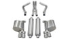 Corsa 11-13 Dodge Charger R/T 5.7L V8 Polished Xtreme Cat-Back Exhaust