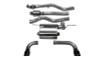 Corsa 12-14 BMW 335i Sedan AWD F30 3in Black Touring Dual Rear Single 3.5in Tip Cat-Back Exhaust