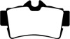 EBC 94-04 Ford Mustang 4.6 Cobra Redstuff Rear Brake Pads