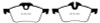 EBC 02-03 Mini Hardtop 1.6 Yellowstuff Front Brake Pads