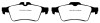 EBC 08-10 Chevrolet Cobalt 2.0 Turbo (SS) Yellowstuff Rear Brake Pads